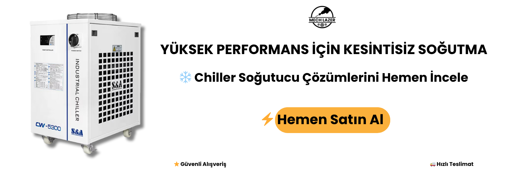 Chiller Soğutucu Çeşitleri